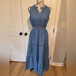 Chambray Maxi Dress-NWT